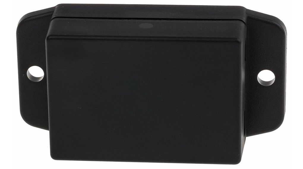 Flanged Enclosure 50x35x22mm Black ABS
